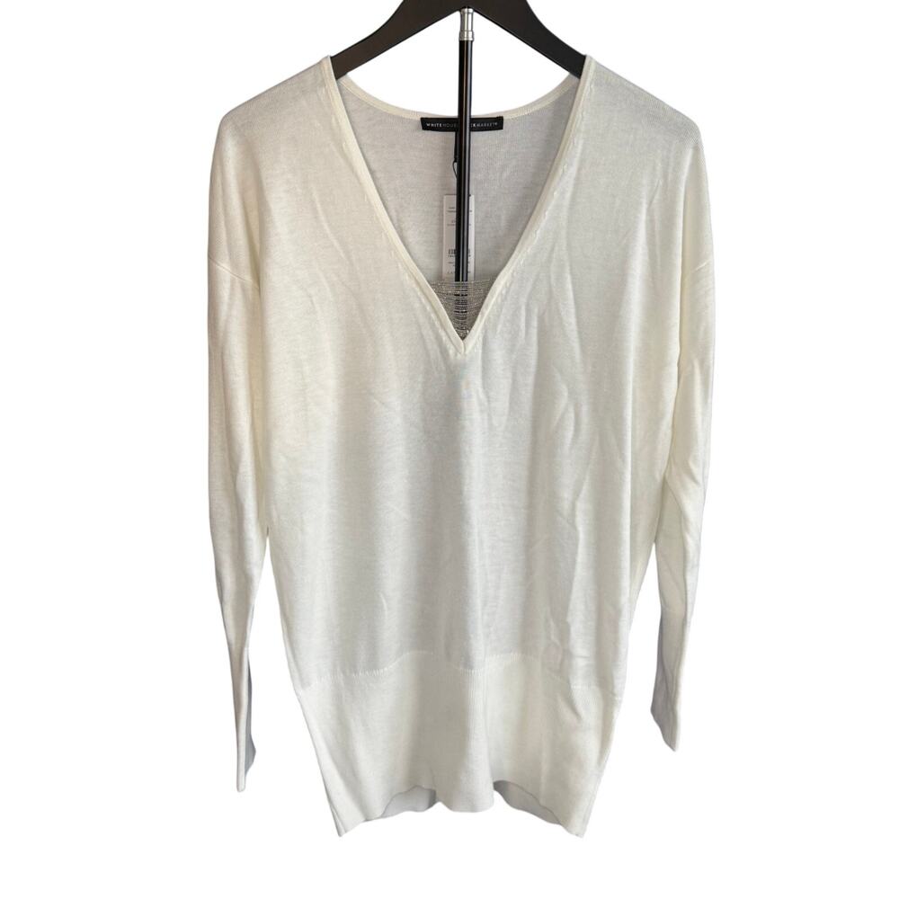 NWT White House Black Market
Sweater, Cream